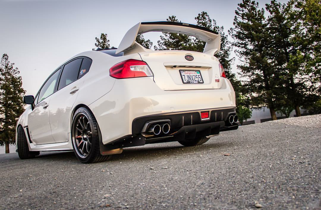 2018 wrx on sale rear diffuser